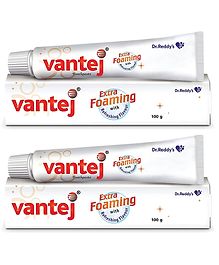 Vantej Toothpaste for Sensitive Teeth Dentist recommended sensitivity toothpaste for everyday use - 100g white x Pack of 2