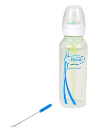 Dr Browns Natural Flow Options Feeding Bottle With Natural Flow Teat White - 250 ml