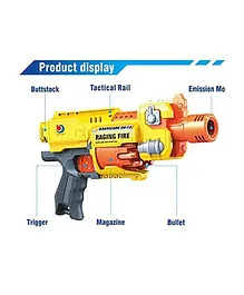 Toyshine Foam Blaster Gun Toy - Yellow