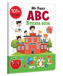 My First ABC Sticker Book: Alphabet learning for Kids, Sticker Fun learning, 101+ Stickers Adventures for Kids, Fun Learning Adventure for kids Ages 3-12.