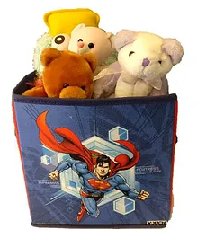 Superman Storage Box Small - Blue