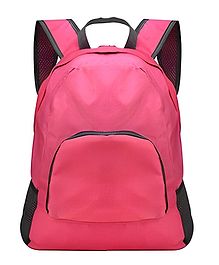 SYGA Outdoor Travel Foldable Backpack Waterproof Backpack With Mini Bag Stay Clean Backpack for Camping Hiking Travelling & Outdoor Activities Rose Pink - Height 16.5 Inches