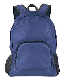 SYGA Outdoor Travel Foldable Backpack Waterproof Backpack With Mini Bag Stay Clean Backpack for Camping Hiking Travelling & Outdoor Activities Navy- Height 16.5 Inches