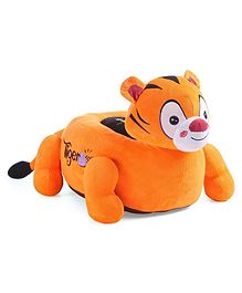 ToyMark Big Sofa Tiger Soft Toy Orange - Length 60 cm