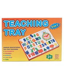 Unique Teaching Tray 5 In 1 - Multicolor