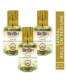 Sri Sri Tattva Aroma Sandal -  10ml x Pack of 3