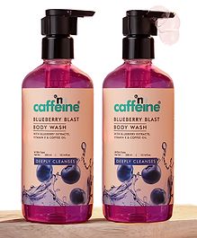 Blueberry Blast Body Wash with Fruity Fresh Blueberry Aroma, Deep Cleansing for Soft Skin - ( Pack of 2 )