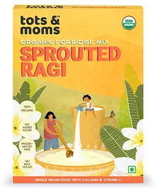 Tots & Moms Sprouted Ragi Powder First Food - 200 gms  