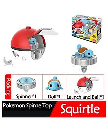 Sanjary Poke-mon Fidget Spinner Top Launch Line Battle Rotating Battle Disk Set toy for kids -Color & Model May Vary