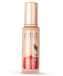 Lotus Make-Up Nutraglow Daily Tinted Moisturiser Fresh Ivory with SPF 25 for Flawless Finish & Evens Skin Tone - 50ml