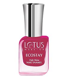 Lotus Makeup Ecostay Nail Enamel - Wine Kiss (10 ml)