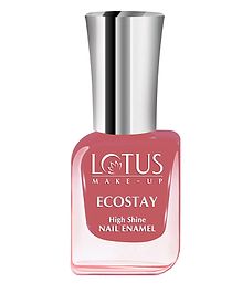 Lotus Makeup Ecostay Nail Enamel - Love N Blush (10 ml)