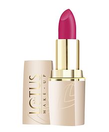 Lotus Makeup Long Lasting Creamy Matte Finish Lipstick Rough Allure - 4.2 g