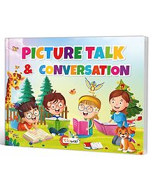 Picture Talk & Conversation: Kids Activity Book - learning books for kids learning, Creative Conversations, Activity Book for Children for kids Ages 3-12