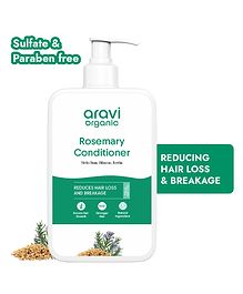 Aravi Organic Rosemary Hair Growth Conditioner - Enriched With Rosemary & Green Tea - 200 ml