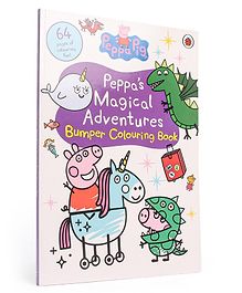 Peppa's Magical Adventures Bumper Colouring Book -English