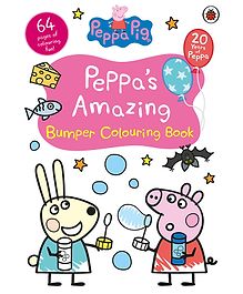 Peppa Pig: Peppa's Amazing Bumper Colouring Book - English