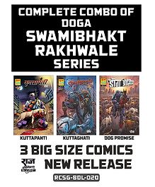 Raj Comics Complete Combo of Doga Swamibhakt Rakhwale Series Paperback Comics -Hindi