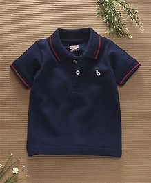 Babyhug Tshirt and Bottomwear Boy Half sleeves Shoulder-Snap Buttons