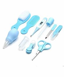 Syga Grooming Kit With Thermometer Pack of 10 - Blue