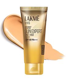 Lakme Sun Expert Tint Hint SPF 50 PA+++ Super Matte Lightweight & Non-Sticky Lotion Sunscreen - 100 ml