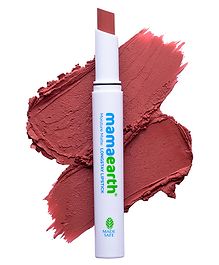 Mamaearth Moisture Matte Longstay Lipstick with Avocado Oil & Vitamin E for 12-Hour Long Stay Carnation Nude - 2 g
