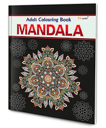 Mandala - Adult Colouring Book : Coloring Book for Adults, Art Therapy Coloring Book, Relaxing Art Coloring, Mandala Art Colouring book for Adults & Kids