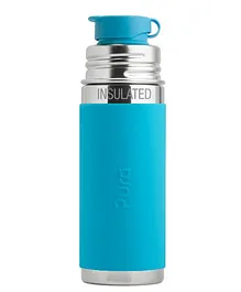 Pura Insulated Stainless Steel Sports Bottle Blue - 260 ml