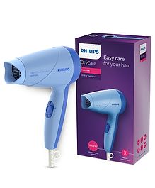 Philips Hair Dryer | 1000 Watts | Compact Design for Easy Storage | Tavel Friendly |Flexible Speed Setting|  Blue | HP8142/00