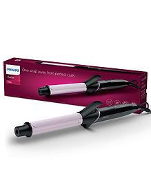 Philips Curler StyleCare | 25-mm medium barrel Tourmaline  ceramic | 8 Digital temperature settings | Auto Shut-off & Cool Tip | 60 sec fast Heat-Up Time | BHB864/00  