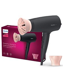 Philips Hair Dryer with 6 Styling Options ThermoProtect Care BHD356/10 - Pink