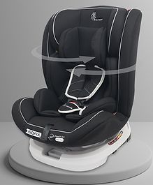 R for Rabbit Jack N Jill Grand ISOFIX Convertible 360 Rotatable Baby Car Seat - Black