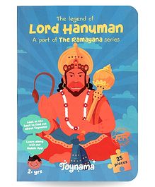 Toynama Educational Toys for Kids - Hanuman 25 Pcs Jigsaw Puzzles Ages 2+ | Cultural Interactive Learning with App