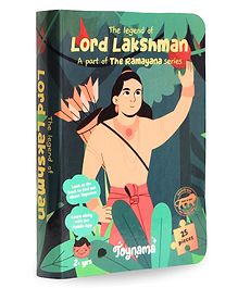 Toynama Educational Toys for Kids - Lakshman 25 Pcs Jigsaw Puzzles Ages 2+ | Cultural Interactive Learning with App