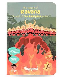 Toynama Educational Toys for Kids - Raavan 25 Pcs Jigsaw Puzzles Ages 2+ | Cultural Interactive Learning with App