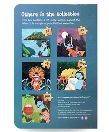 Toynama Educational Toys for Kids - Krishna V Kaaliya 25 Pcs Jigsaw Puzzles Ages 2+ | Cultural Interactive Learning with App