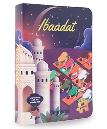 Toynama Educational Toys for Kids - Ibaadat 49 Pcs Jigsaw Puzzles Ages 3+ | Cultural Interactive Learning with App