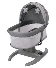 Mastela Swing H Multi-Motion BabyCradel Dark Grey Birth to 36M