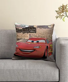 Disney By Athom Living Pixar Cars Filled Cushion With Cover - Red