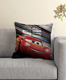 Disney Pixar Cars Filled Cushion With Cover - Black Red