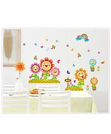 Orem Empower DIY Flower Wall Sticker - Multicolor
