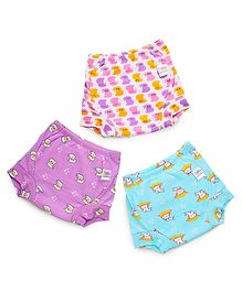 SuperBottoms  Kids Printed Pure Cotton Padded Underwear Upgraded Version Size2