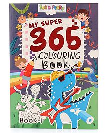 My Super 365 Colouring Book - English