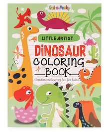 Dinosaur Colouring Book - English
