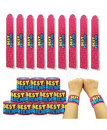 CAMARILLA 10PCS Bracelets Wristbands Circus Party Favors for Kids Boys /Girls/Best Return Gifts for Kids/Best Friend Wristbands/Colorful Bracelet Is Best Gift For Kids.