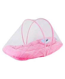 My Newborn Mosquito Net With Mattress - Pink