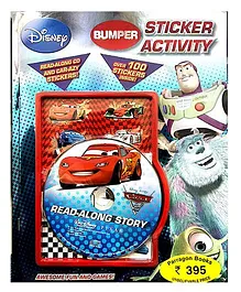 Disney Bumper Sticker Activity Book - English