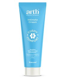 Arth Intimate Cream Daily Soothing Vaginal Vula Moisturizer Lotion for Vulva Dryness Itchiness and Discomfort For Women having menopause symptoms - 30 g