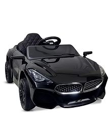 SRECAP Rechargeable Battery Operated Car for Kids - Black