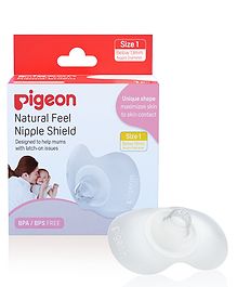 Pigeon Natural Feel Nipple Shield Size 1 - 1 Piece